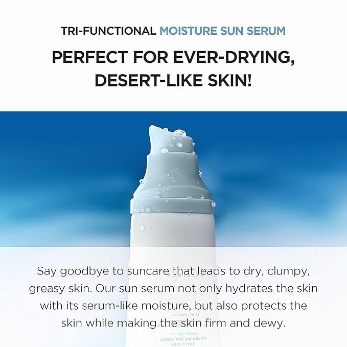 Hyalu CICA Water-fit Sun Serum (Pack of 2)