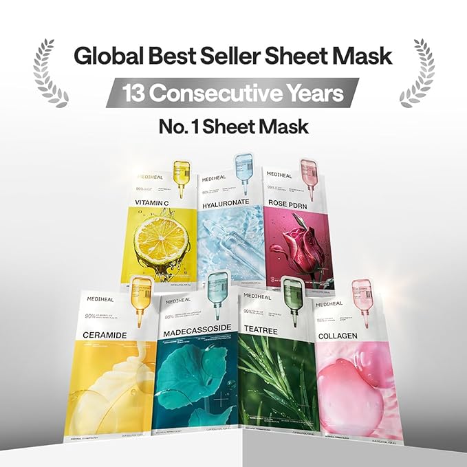 Mediheal Madecassoside Essential Sheet Mask Blemish Repair 10 pcs.