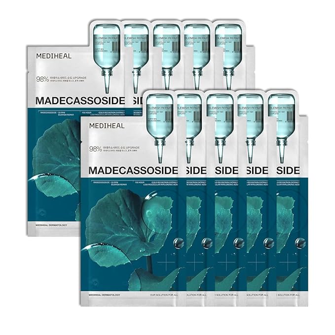 Mediheal Madecassoside Essential Sheet Mask Blemish Repair 10 pcs.