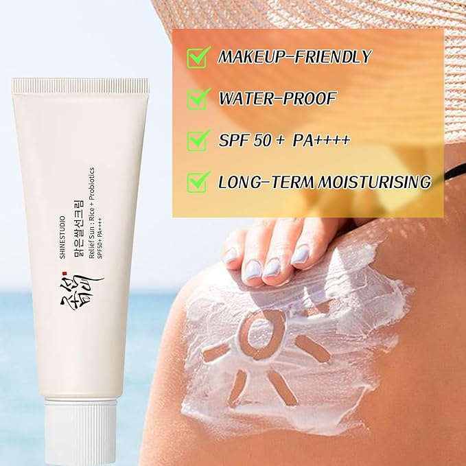 Relief Sun Organic sunscreen SPF50