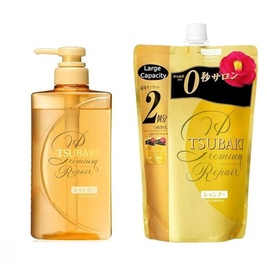 Hair Professional Repair Tsubaki Shampoo and Refill Set