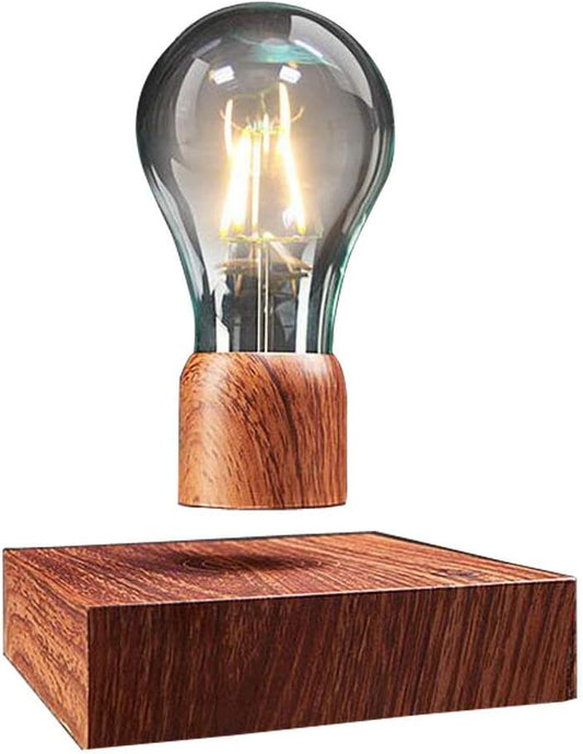 Magnetic Levitating Floating Wireless LED Light Bulb Desk Lamp