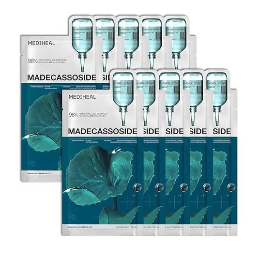 Mediheal Madecassoside Essential Sheet Mask Blemish Repair 10 pcs.